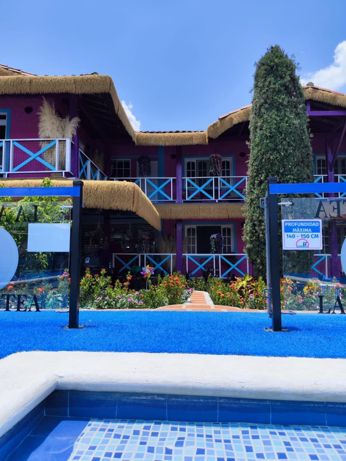 Hotel Restaurante La Azotea El Cerrito Esterno foto