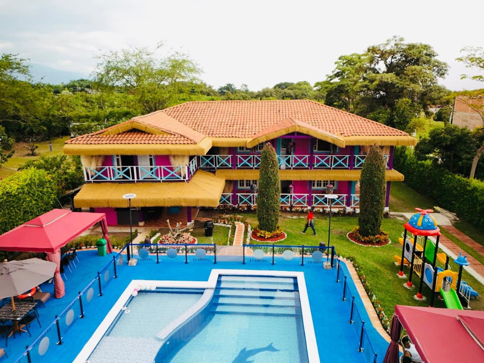 Hotel Restaurante La Azotea El Cerrito Esterno foto